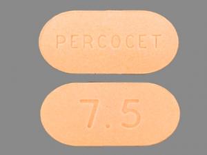 Buy Percocet 7.5/500mg tablets online – premium combination opioid analgesic