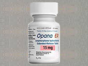 Buy Opana ER 15mg tablets online – extended-release opioid analgesic